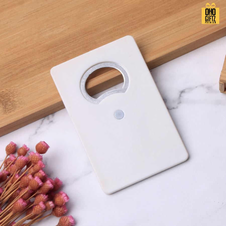 ที่เปิดขวดการ์ด พิมพ์ไม่จำกัดสี สกรีนโลโก้  ทำเป็นของพรีเมี่ยมได้