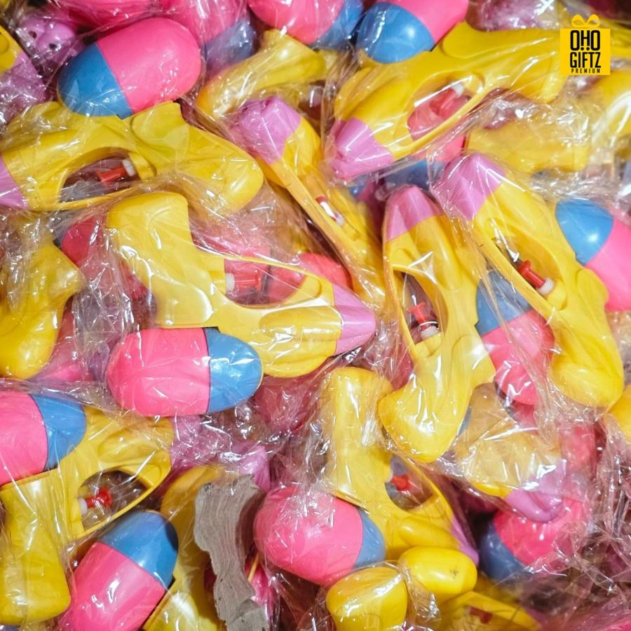 ปืนฉีดน้ำสีสดใส ไซต์มินิ สกรีนโลโก้ ทำเป็นของพรีเมี่ยม