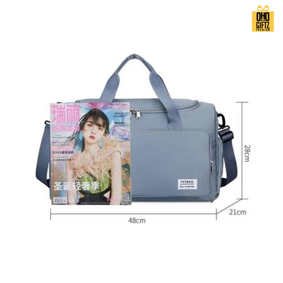 กระเป๋าเดินทาง ไปฟิตเนส กันน้ำ สกรีนโลโก้ ทำเป็นของพรีเมี่ยมได้