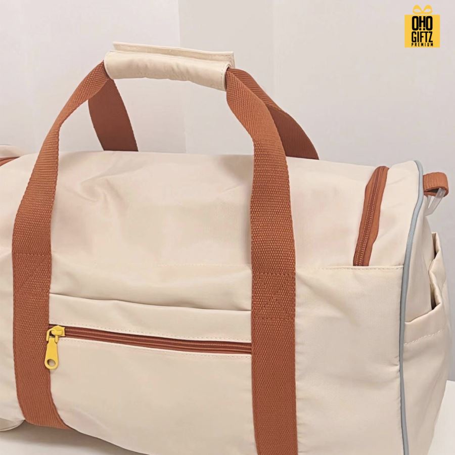 กระเป๋าใส่เสื้อผ้า ฟิตเนส สกรีนโลโก้ ทำเป็นของพรีเมี่ยมได้