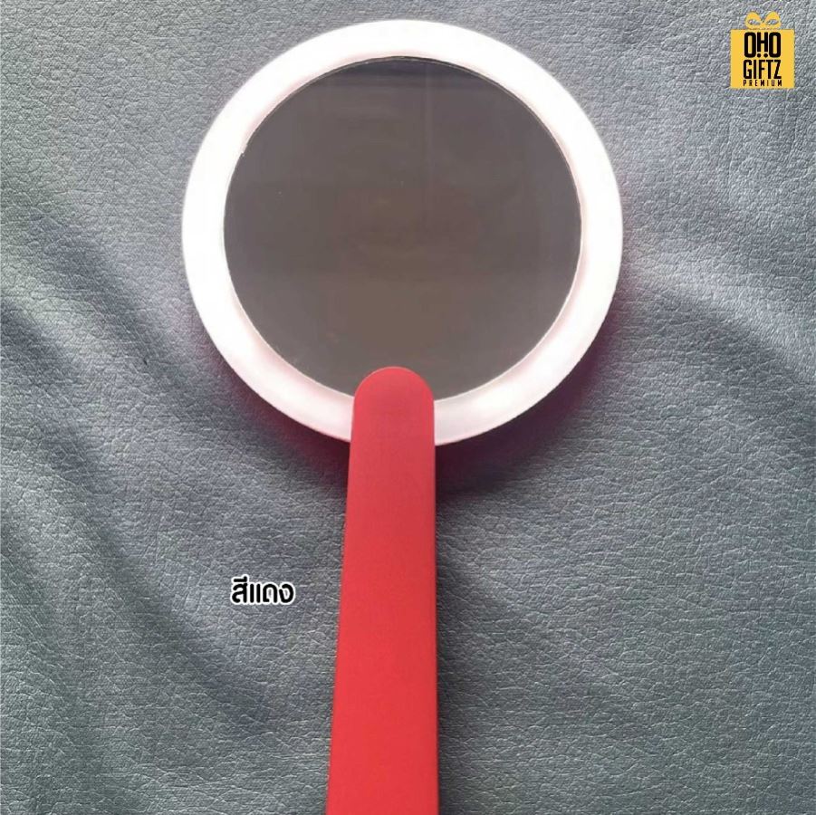 กระจกแต่งหน้า LED สกรีนชื่อ สกรีนโลโก้ ทำเป็นของพรีเมี่ยมได้