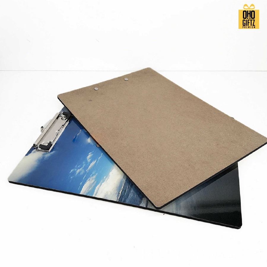 กระดานคลิปหนีบ พิมพ์ไม่จำกัดสี สกรีนโลโก้ ทำของพรีเมี่ยมได้