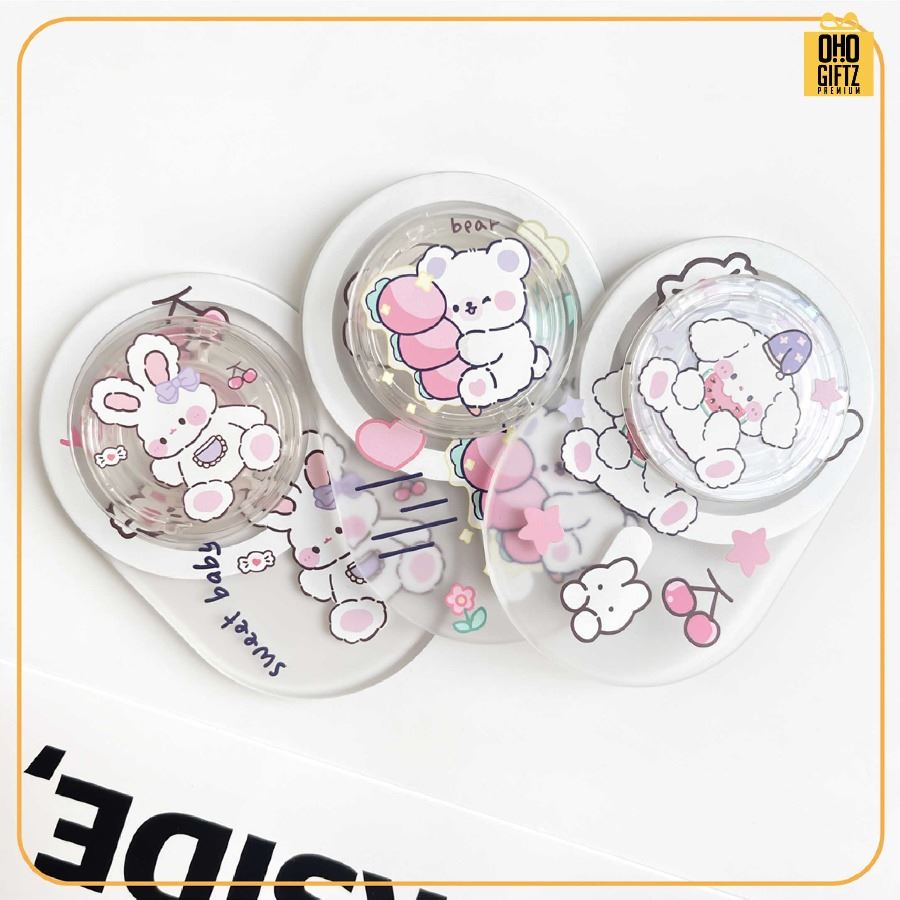 ขาตั้งโทรศัพท์มือถือ PC สกรีนโลโก้ ทำเป็นของพรีเมี่ยมได้