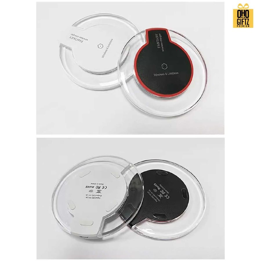 Wireless Charger สกรีนชื่อ,โลโก้ ทำเป็นของพรีเมี่ยมได้