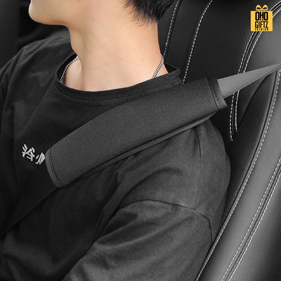 ปลอกหุ้มสายรัดนิรภัยรถยนต์ สกรีนโลโก้ ทำเป็นของพรีเมี่ยมได้