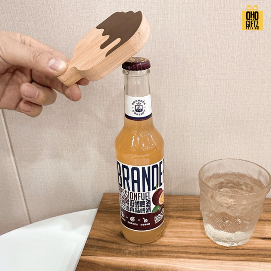 ที่เปิดขวดไอศกรีม  สกรีนโลโก้  ทำเป็นของพรีเมี่ยมได้