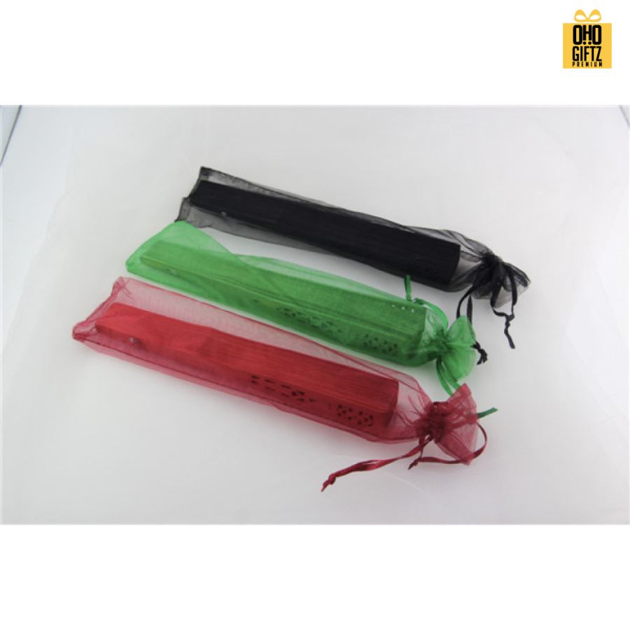 ถุงใส่พัดจีน ทำเป็นสินค้าพรีเมี่ยม ของชำร่วย ของที่ระลึกได้