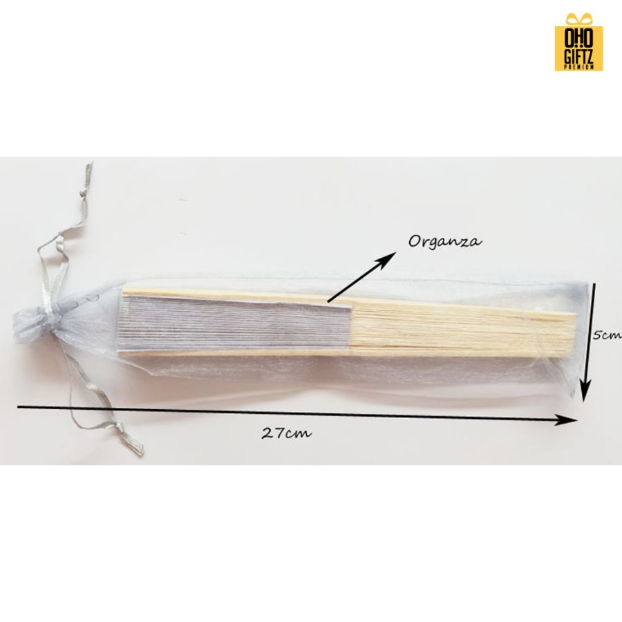 ถุงใส่พัดจีน ทำเป็นสินค้าพรีเมี่ยม ของชำร่วย ของที่ระลึกได้