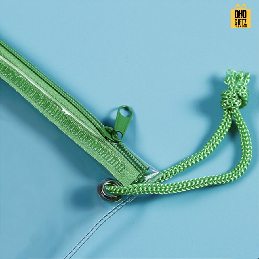 กระเป๋าใส่เครื่องเขียน PVC สกรีนโลโก้ ทำเป็นของพรีเมี่ยม