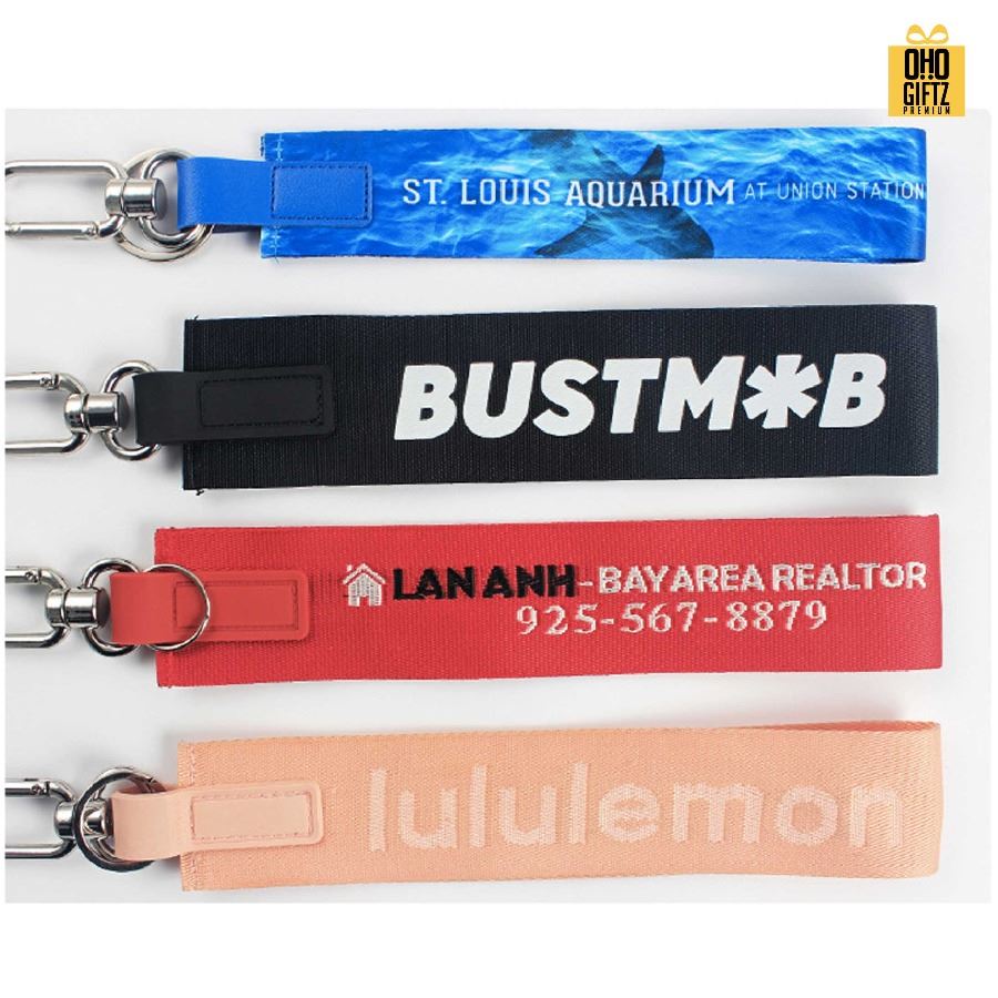 สายคล้องมือโทรศัพท์ พิมพ์ลายตามต้องการ สกรีนโลโก้ ทำของพรีเมี่ยมได้