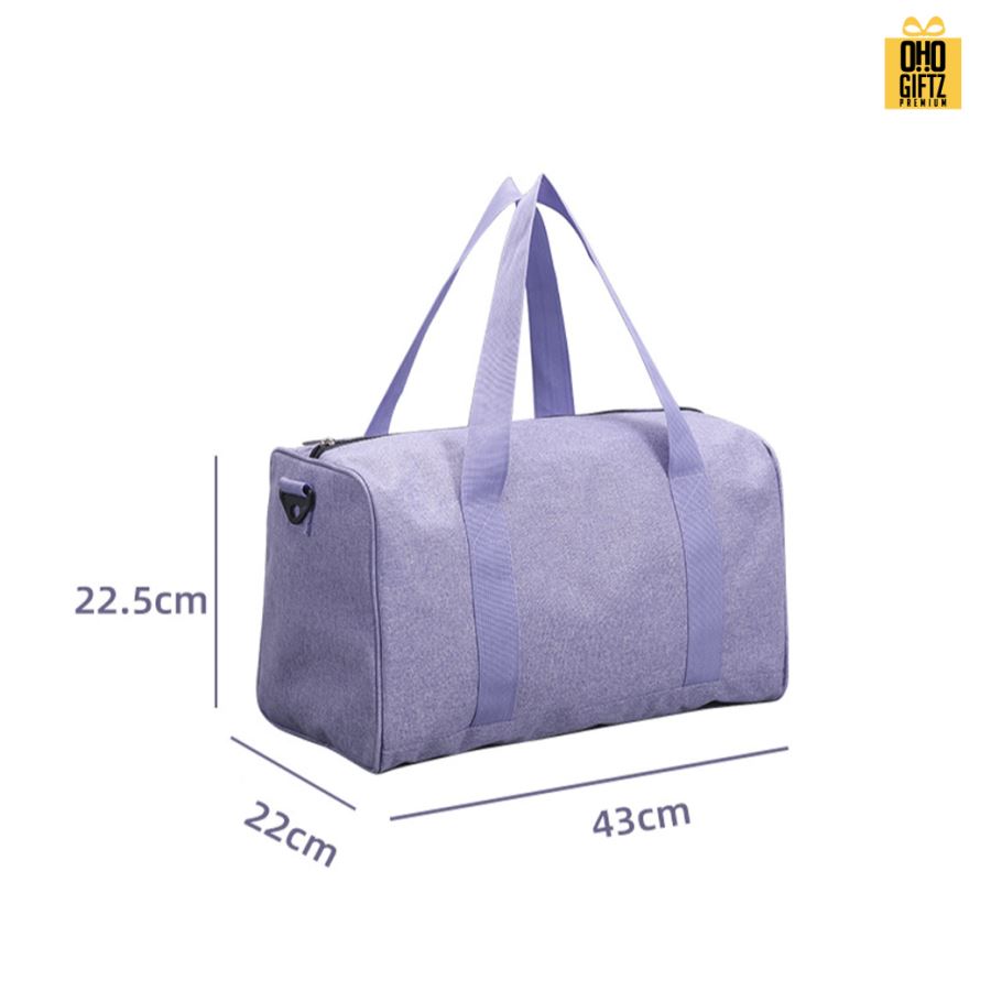 กระเป๋าใส่เสื้อผ้าเดินทาง สกรีนชื่อ สกรีนโลโก้ ทำเป็นของพรีเมี่ยมได้