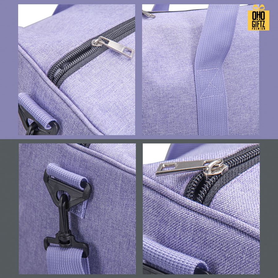กระเป๋าใส่เสื้อผ้าเดินทาง สกรีนชื่อ สกรีนโลโก้ ทำเป็นของพรีเมี่ยมได้