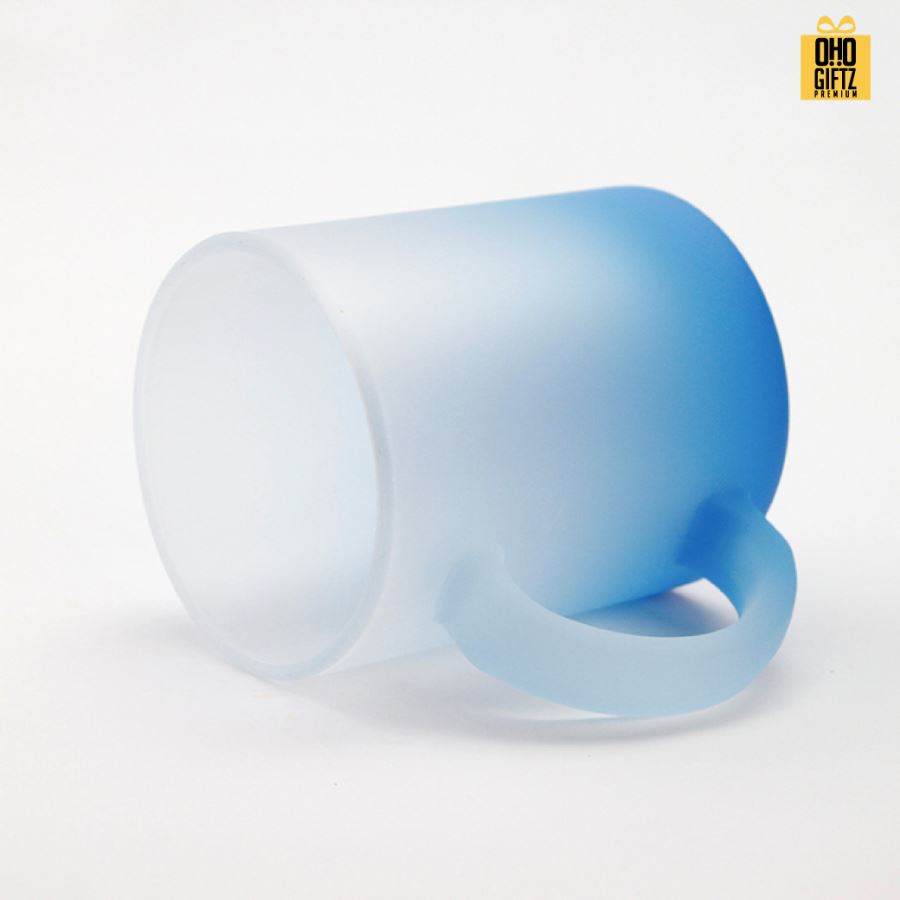 แก้วขุ่นสีสวย มีหู พิมพืไม่จำกัดสี สกรีนโลโก้  ทำเป็นของพรีเมี่ยมได้