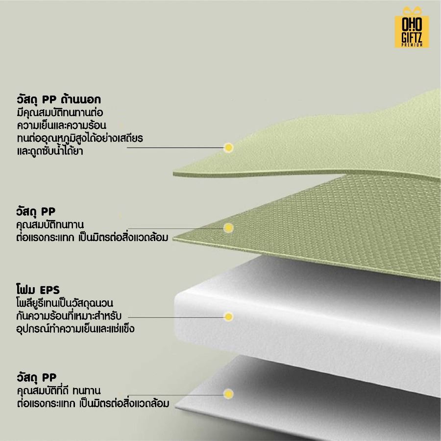 กระติกเก็บความเย็น สกรีนโลโก้ ทำเป็นของพรีเมี่ยมได้