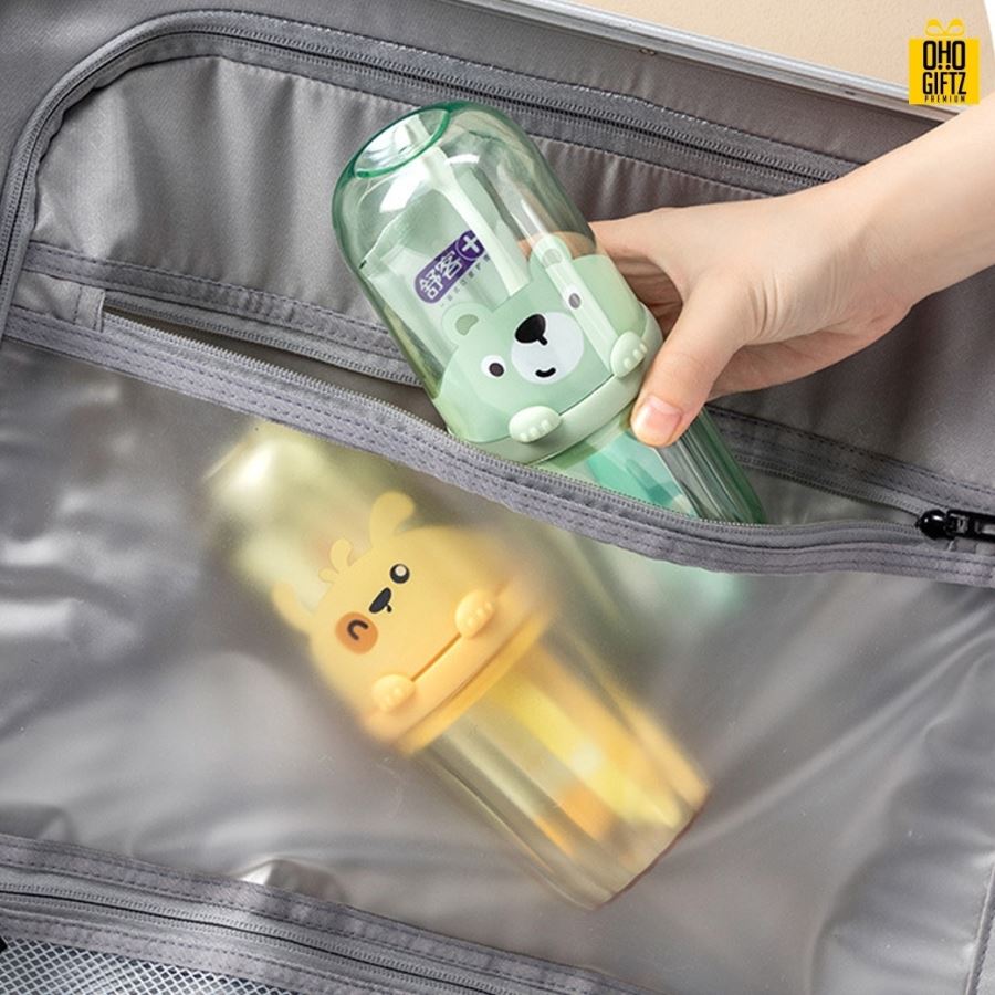 กระบอกเก็บแปรงสีฟัน สกรีนชื่อ สกรีนโลโก้  ทำเป็นของพรีเมี่ยมได้ 