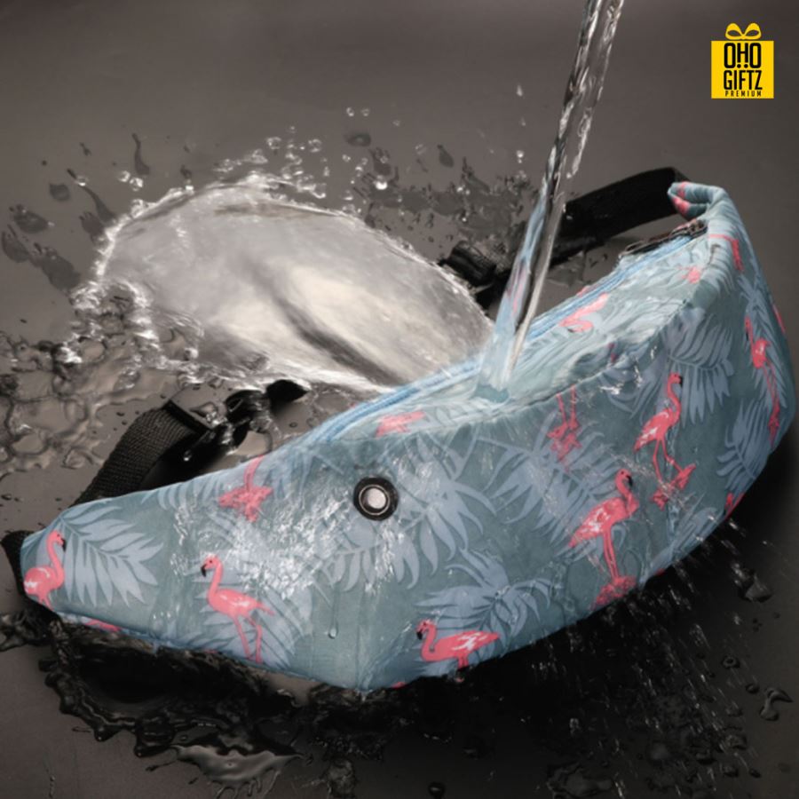 กระเป๋าคาดอกคาดเอว สกรีนโลโก้ ทำเป็นของพรีเมี่ยมได้