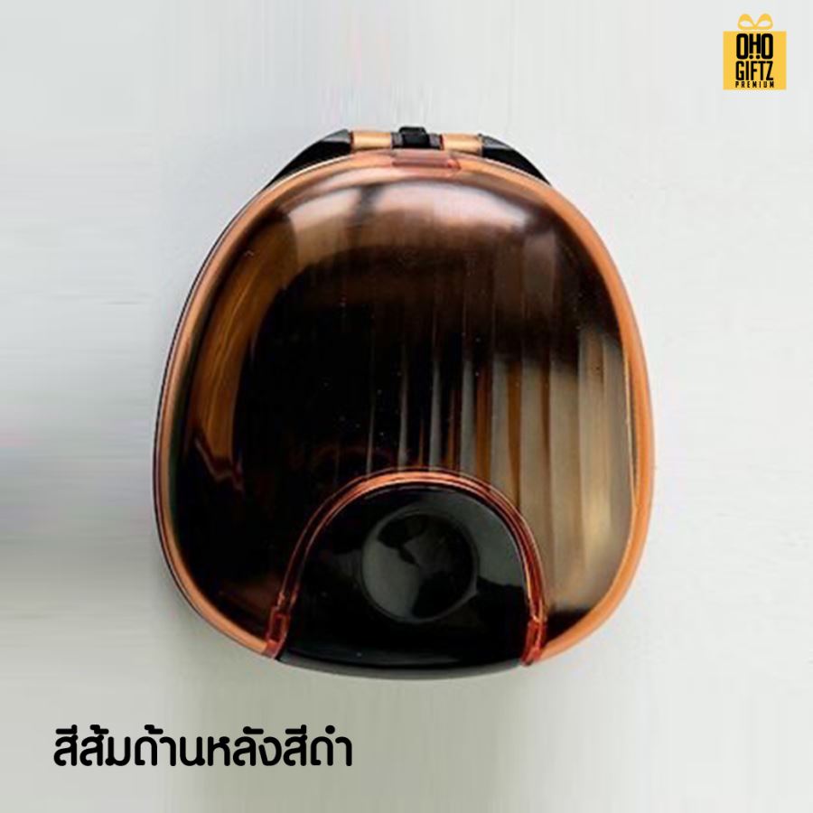 กล่องใส่รีเทนเนอร์พลาสติก สกรีนโลโก้  ทำเป็นของพรีเมี่ยมได้