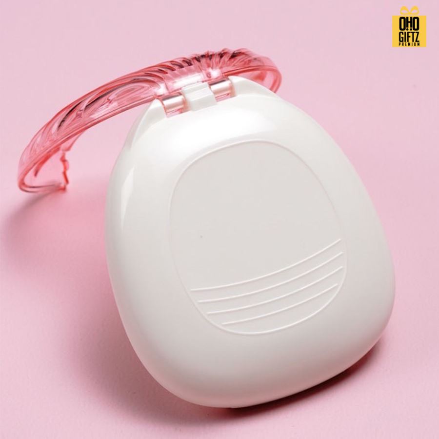 กล่องใส่รีเทนเนอร์พลาสติก สกรีนโลโก้  ทำเป็นของพรีเมี่ยมได้