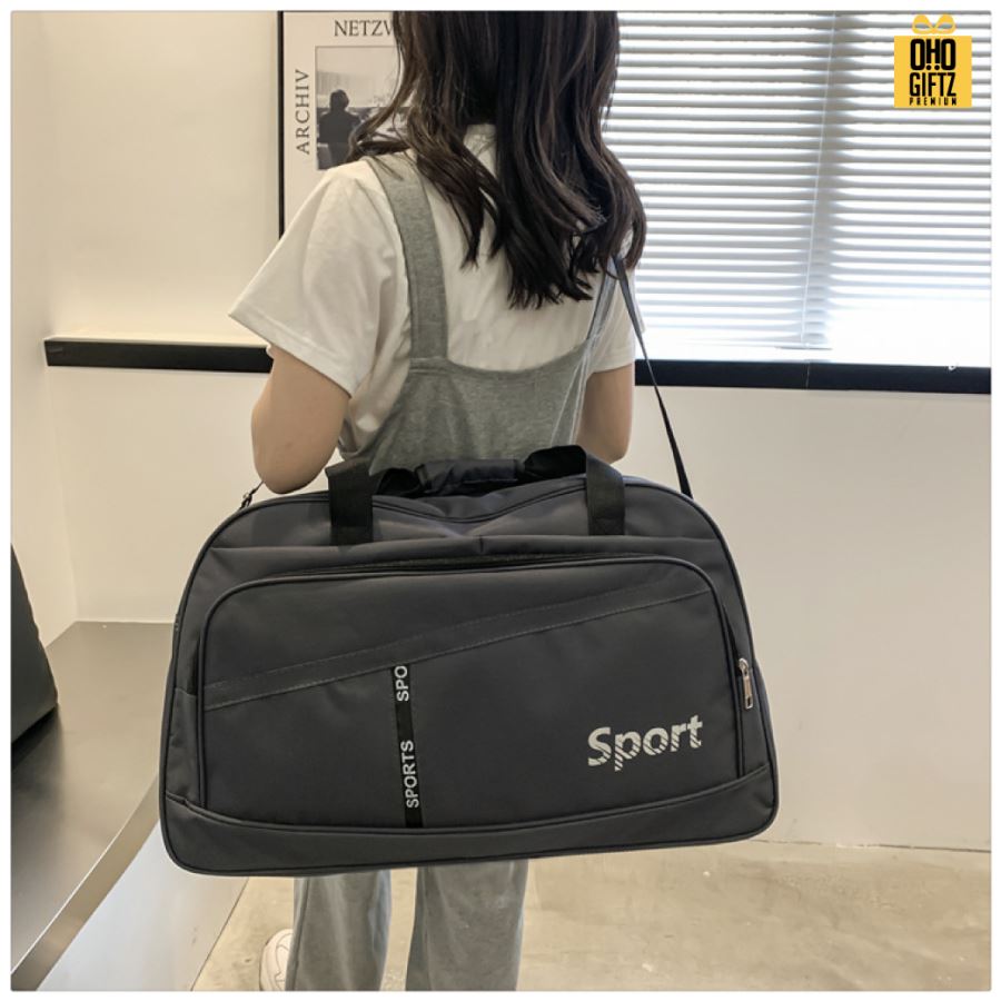 กระเป๋าใส่เสื้อผ้าเดินทาง สกรีนชื่อ สกรีนโลโก้ ทำเป็นของพรีเมี่ยมได้