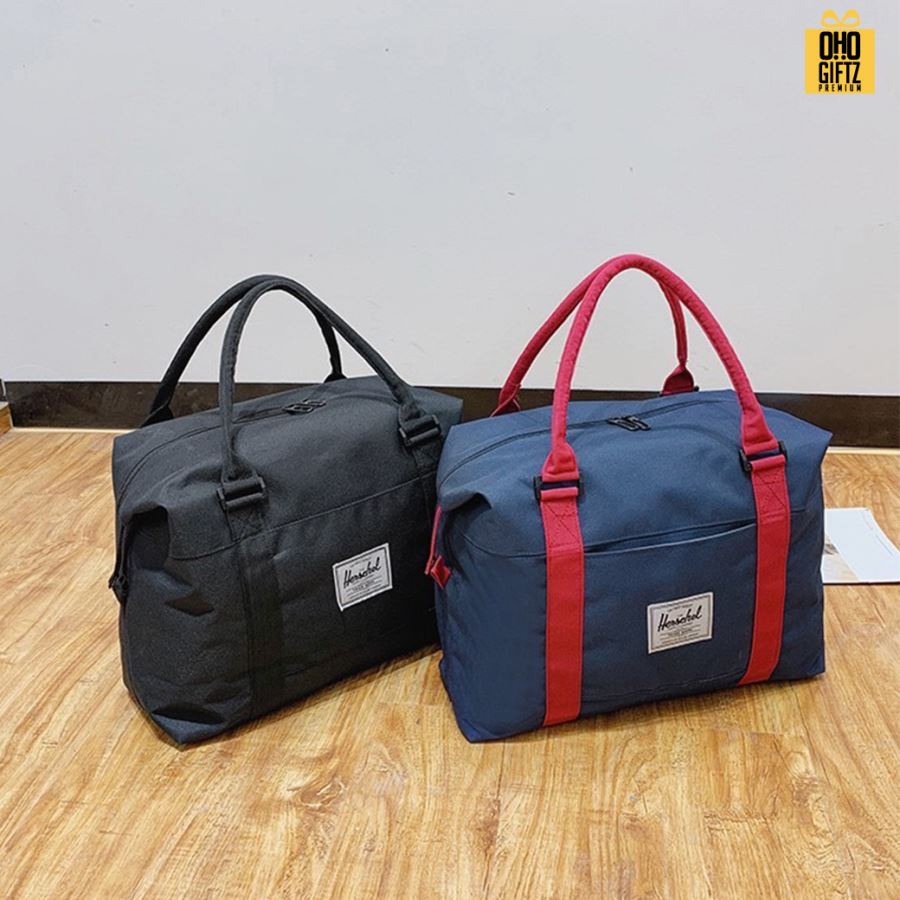 กระเป๋าใส่เสื้อผ้าเดินทางพกพา สกรีนชื่อ สกรีนโลโก้ ทำเป็นของพรีเมี่ยมได้