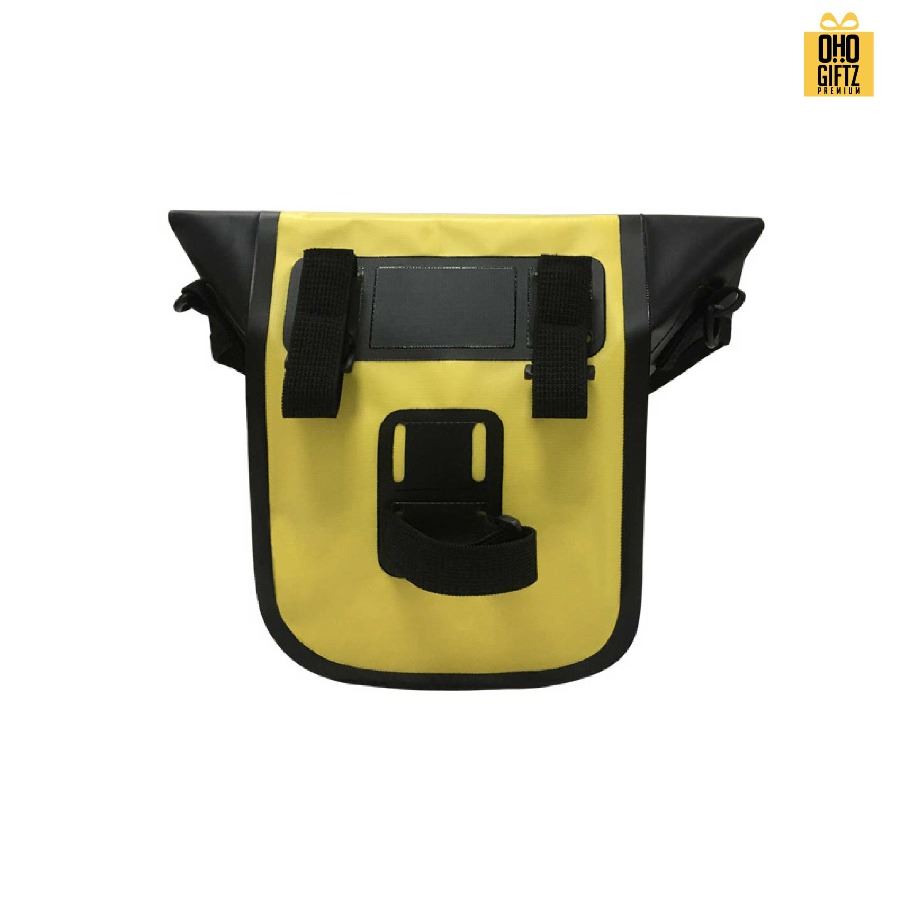 กระเป๋ากันน้ำติดหน้าจักรยาน สกรีนโลโก้ ทำเป็นของพรีเมี่ยมได้