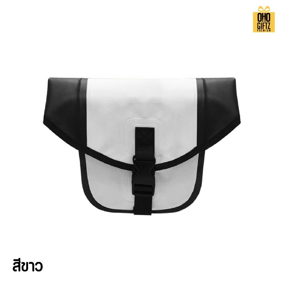 กระเป๋ากันน้ำติดหน้าจักรยาน สกรีนโลโก้ ทำเป็นของพรีเมี่ยมได้