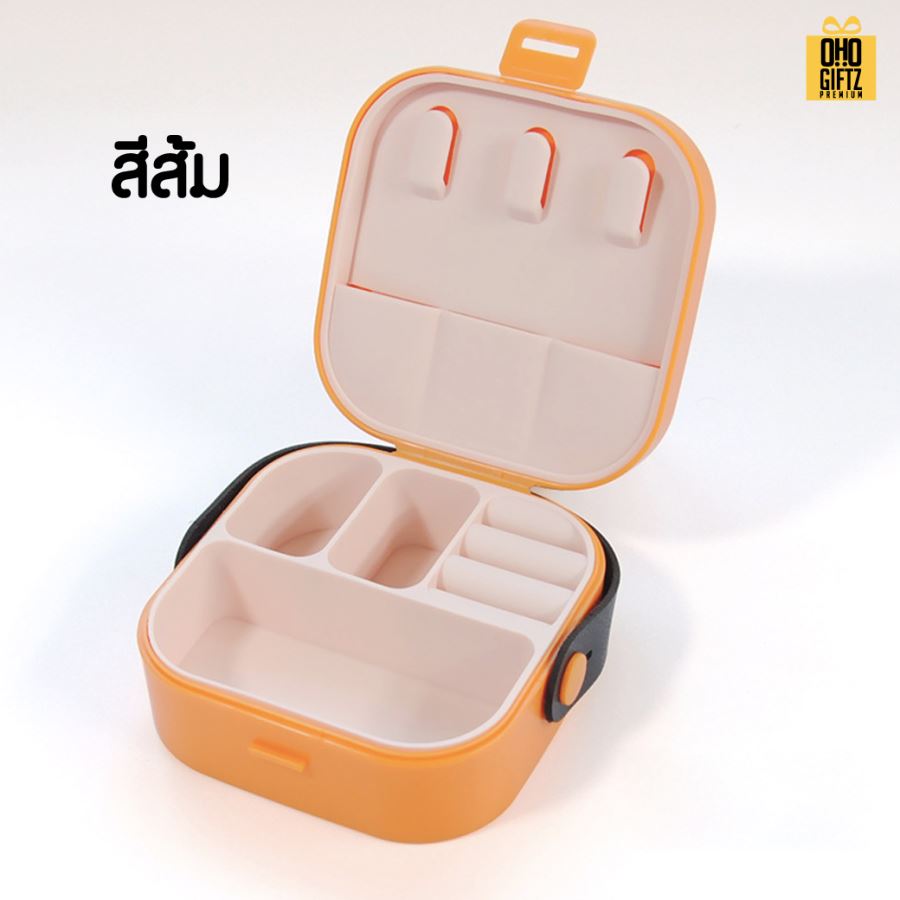 กล่องใส่เครื่องประดับ สกรีนชื่อ สกรีนโลโก้ ทำเป็นของพรีเมี่ยมได้