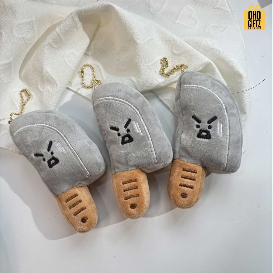 พวงกุญแจมีดปังตอ สกรีนโลโก้ ทำเป็นของพรีเมี่ยม ของชำร่วยได้