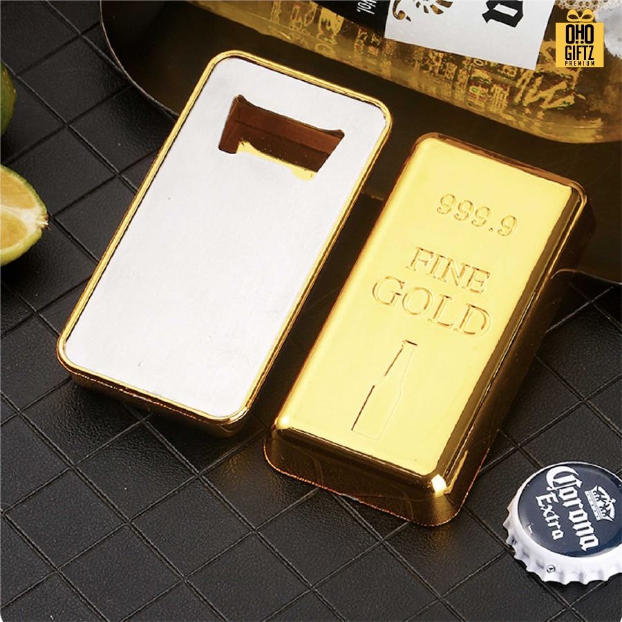 ที่เปิดขวดทองแท่ง สกรีนโลโก้ ทำเป็นของพรีเมี่ยมได้