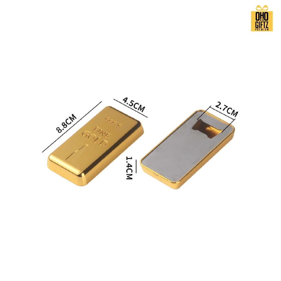 ที่เปิดขวดทองแท่ง สกรีนโลโก้ ทำเป็นของพรีเมี่ยมได้