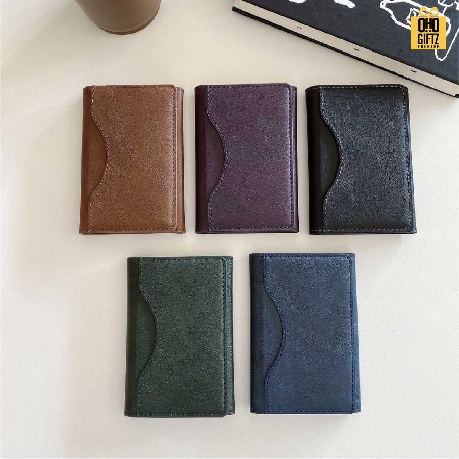 ที่ใส่บัตรแม่เหล็ก Magsafe หนัง PU มีหลายช่อง สกรีนโลโก้ ทำเป็นของพรีเมี่ยมได้