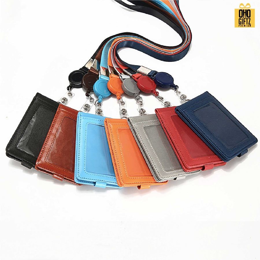 ป้ายห้อยบัตรพนักงาน พร้อมสายคล้อง สกรีนโลโก้ ทำของพรีเมี่ยมได้