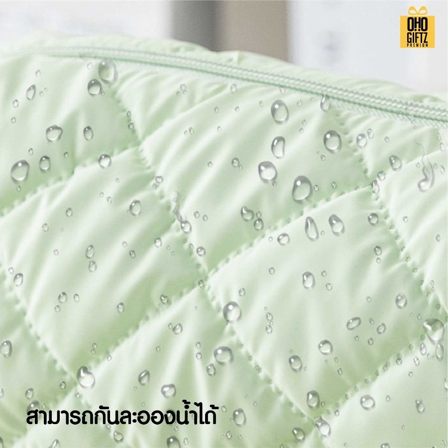 ชุดเซ็ทกระเป๋าใส่เครื่องสำอางค์ 3 ชิ้น/ชุด สกรีนโลโก้ ทำเป็นของพรีเมี่ยมได้