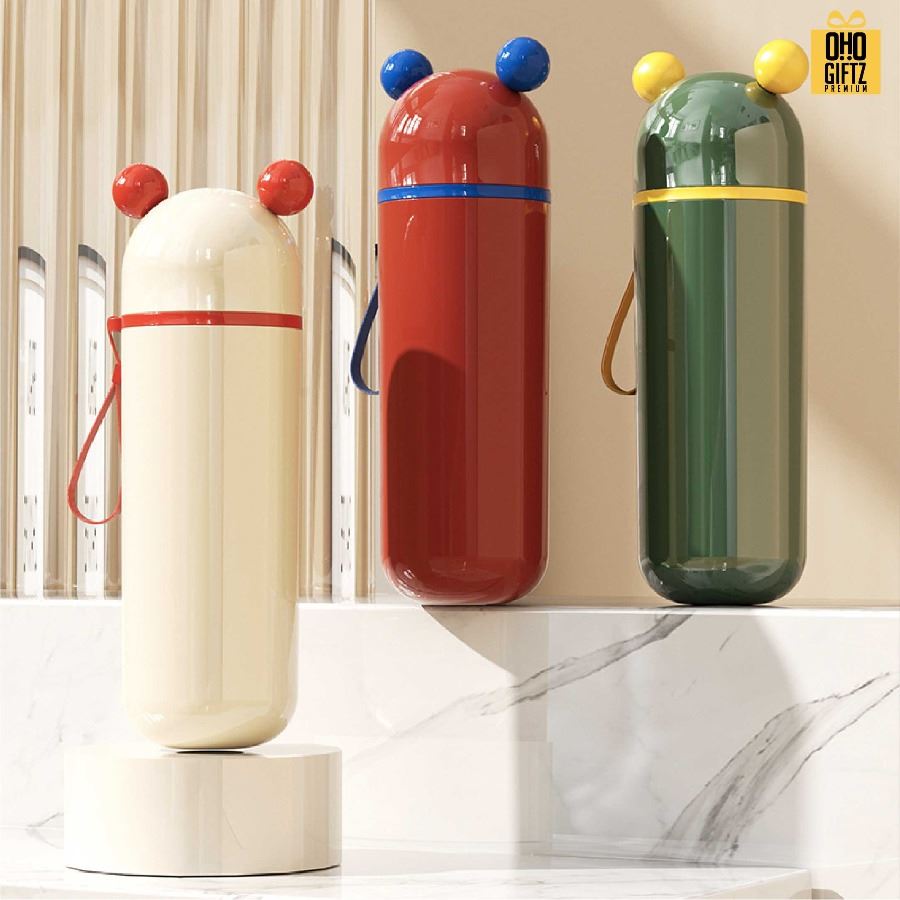 กระบอกใส่แปรงสีฟัน ยาสีพัน แบบพกพา สกรีนชื่อ สกรีนโลโก้  ทำเป็นของพรีเมี่ยมได้