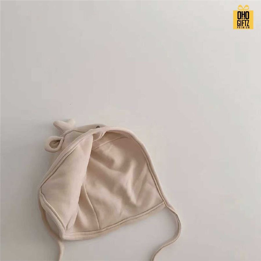 หมวกผ้าสำหรับเด็กน่ารัก สกรีนชื่อ สกรีนโลโก้ทำเป็นของพรีเมี่ยมได้