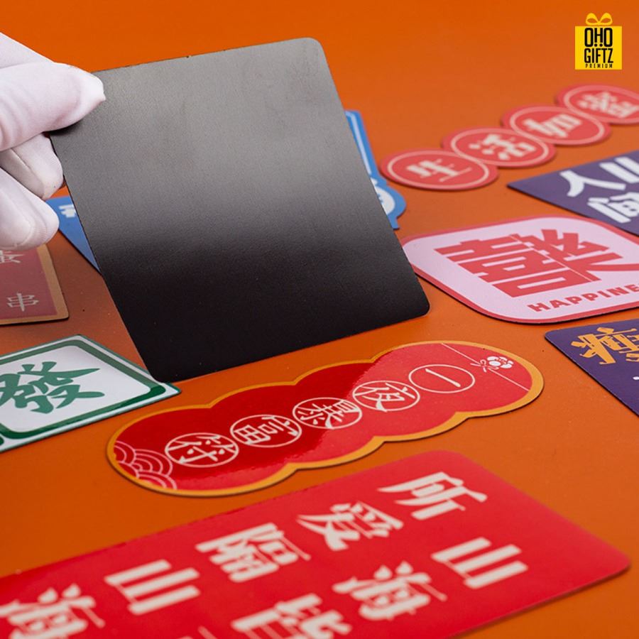 แม่เหล็กยางติดตู้เย็น รับผลิตพิมพ์ไม่จำกัดสี สกรีนโลโก้ ทำเป็นของพรีเมี่ยมได้