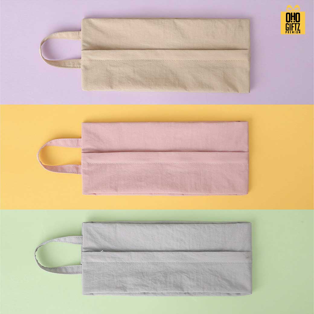 กระเป๋าใส่ของจุกจิก พกเดินทาง สกรีนชื่อ สกรีนโลโก้ ทำเป็นของพรีเมี่ยมได้