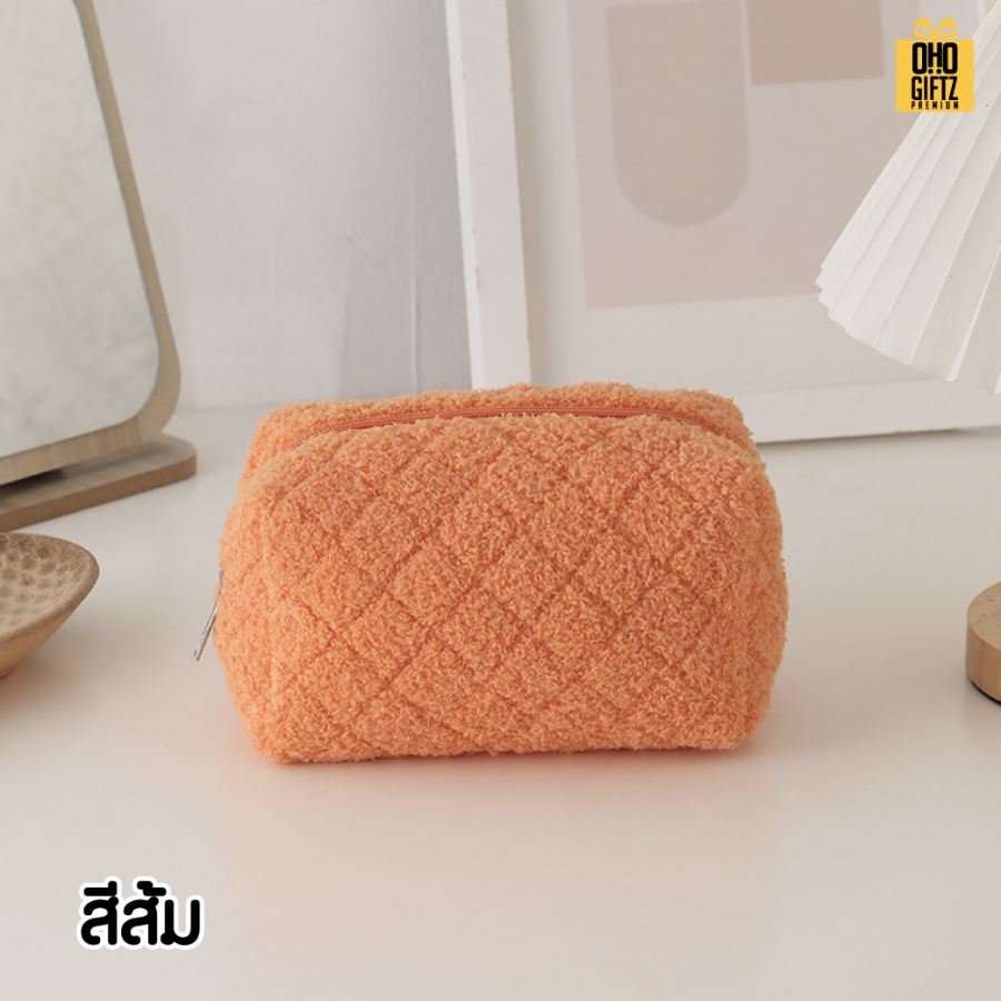 กระเป๋าใส่เครื่องสำอาง เครื่องเขียน สไตล์ญี่ปุ่น ผลิตโลโก้ ติดลาเบล ทำเป็นของพรีเมี่ยม