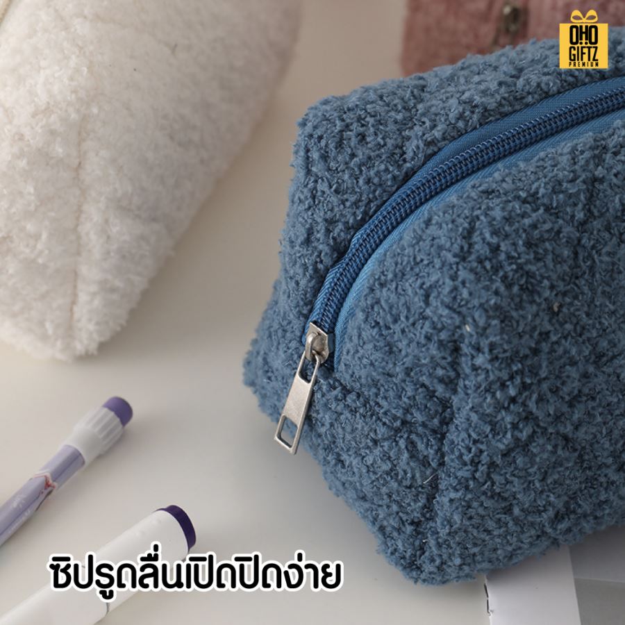 กระเป๋าใส่เครื่องสำอาง เครื่องเขียน สไตล์ญี่ปุ่น ผลิตโลโก้ ติดลาเบล ทำเป็นของพรีเมี่ยม