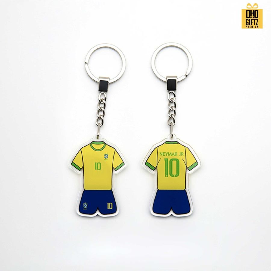 พวงกุญแจอะคริลิคทีมฟุตบอล รับผลิตสกรีนโลโก้ ทำเป็นของพรีเมี่ยม ของชำร่วยได้