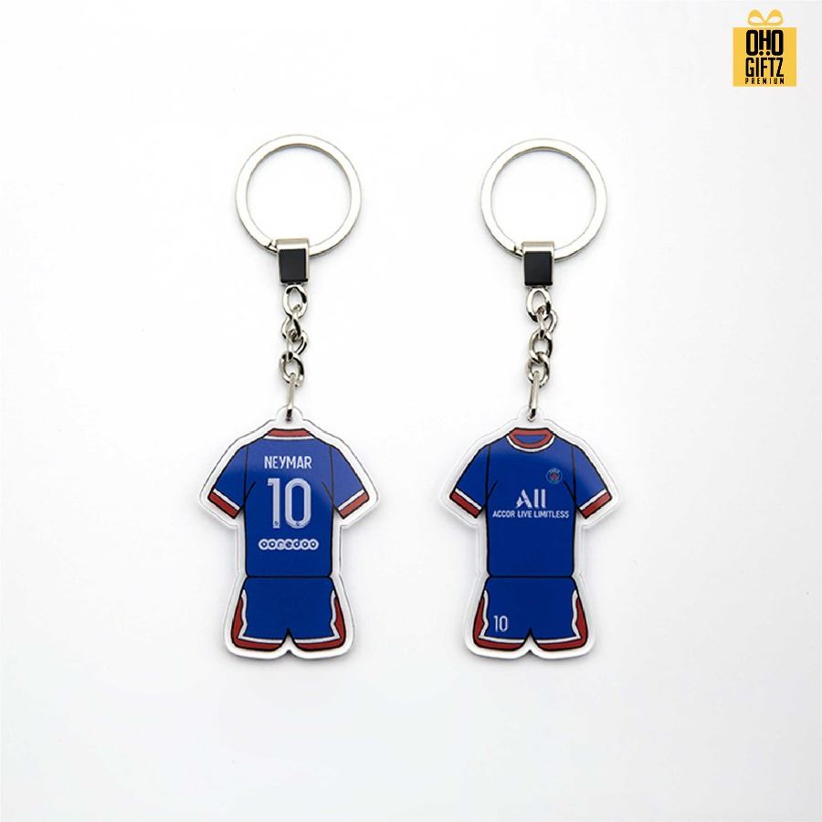 พวงกุญแจอะคริลิคทีมฟุตบอล รับผลิตสกรีนโลโก้ ทำเป็นของพรีเมี่ยม ของชำร่วยได้