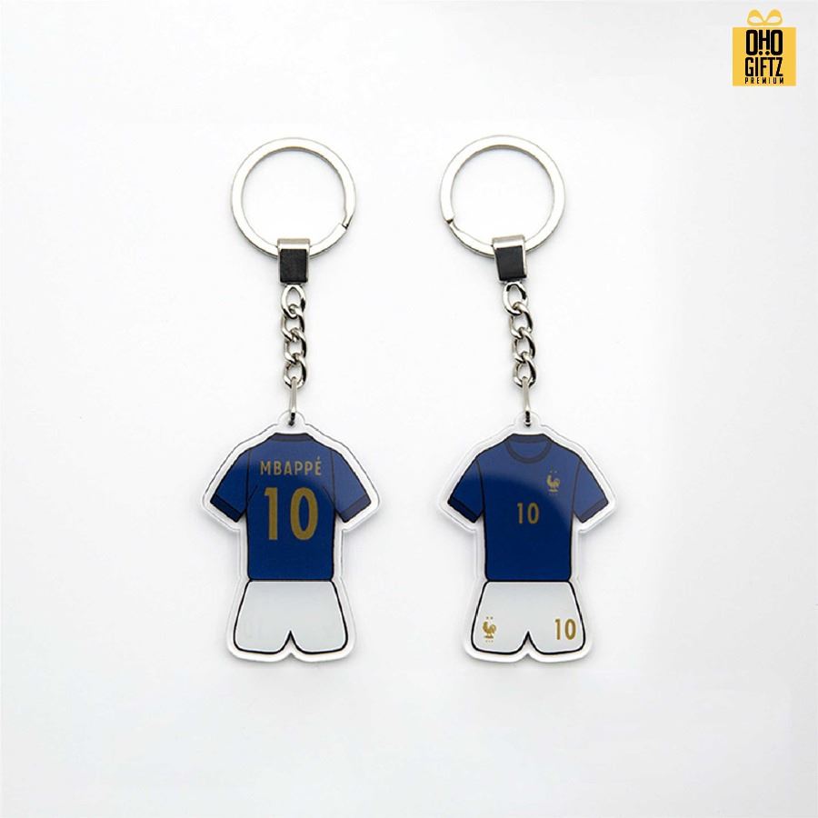 พวงกุญแจอะคริลิคทีมฟุตบอล รับผลิตสกรีนโลโก้ ทำเป็นของพรีเมี่ยม ของชำร่วยได้