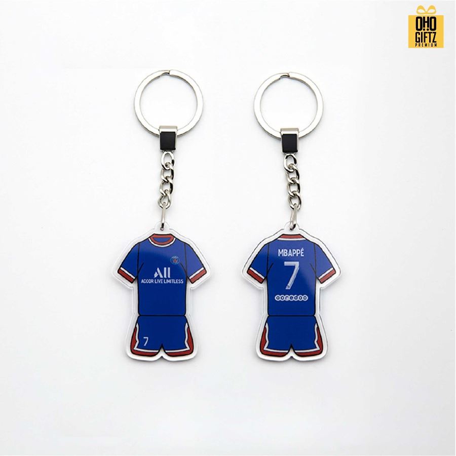 พวงกุญแจอะคริลิคทีมฟุตบอล รับผลิตสกรีนโลโก้ ทำเป็นของพรีเมี่ยม ของชำร่วยได้