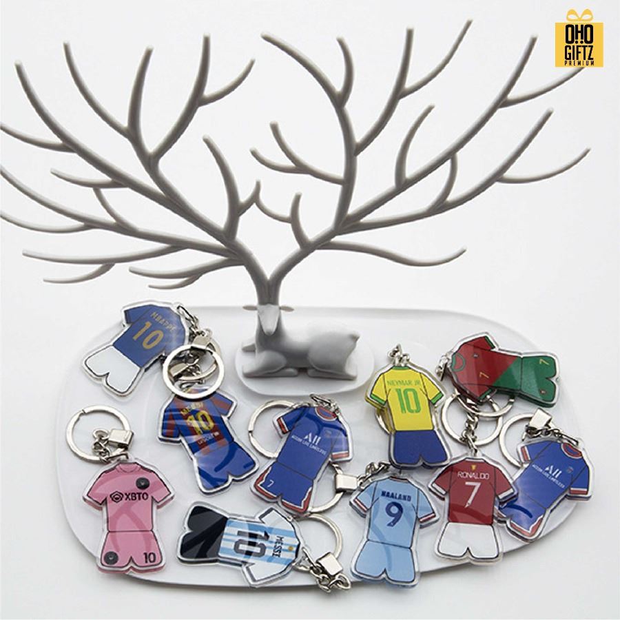 พวงกุญแจอะคริลิคทีมฟุตบอล รับผลิตสกรีนโลโก้ ทำเป็นของพรีเมี่ยม ของชำร่วยได้