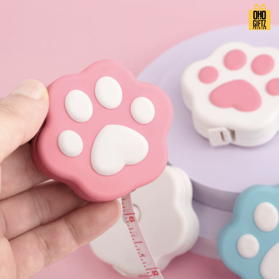 สายวัดอุ้งเท้าสัตว์ สกรีนโลโก้ ทำของพรีเมี่ยมได้