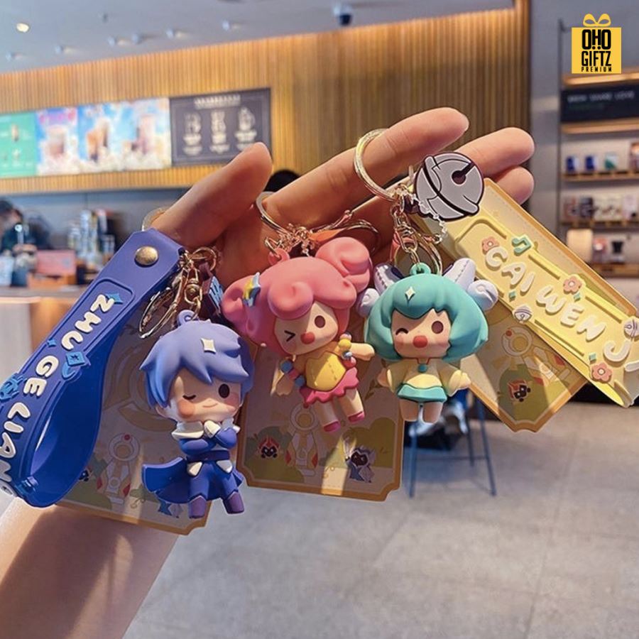 พวงกุญแจตุ๊กตา soft pvc รับผลิตดีไซน์ตามต้องการ ออกแบบดีไซน์ได้ตามต้องการ 