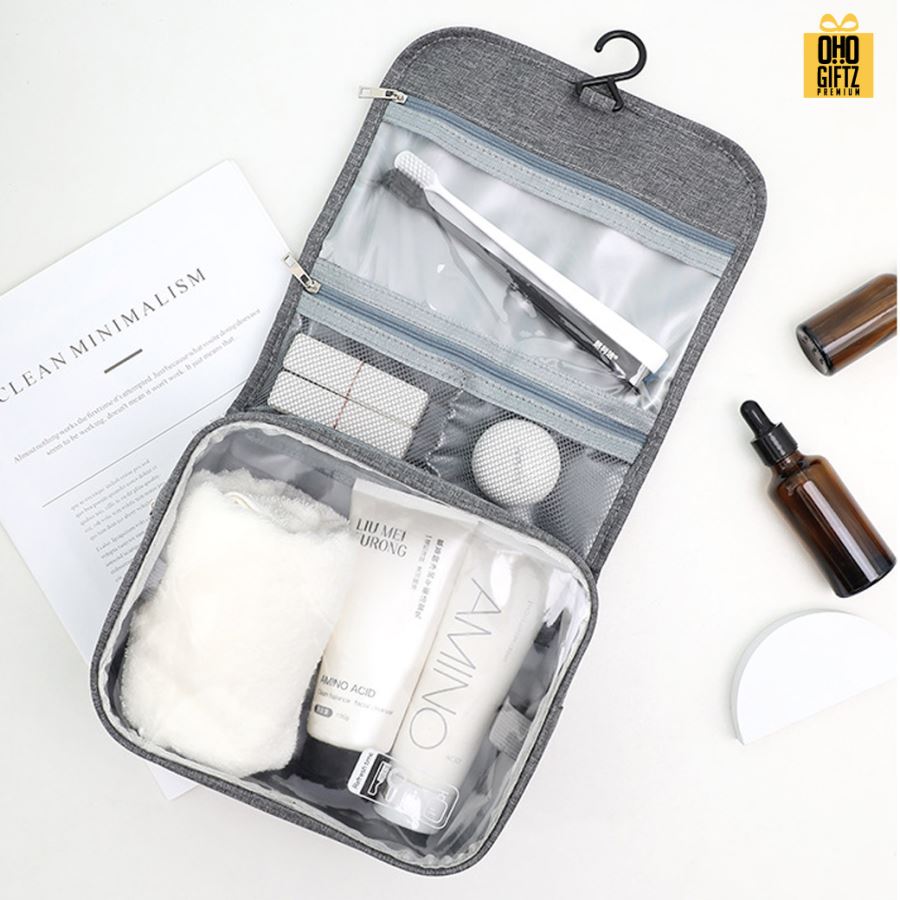 กระเป๋าใส่ของใช้อาบน้ำ สกรีนโลโก้ ทำเป็นของพรีเมี่ยมได้