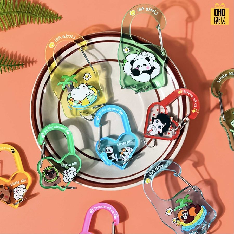 พวงกุญแจอะคริลิคแบบห่วง ผลิตได้ตามดีไซน์ ไม่จำกัดสี สกรีนโลโก้ ทำเป็นของพรีเมี่ยม ของชำร่วยได้