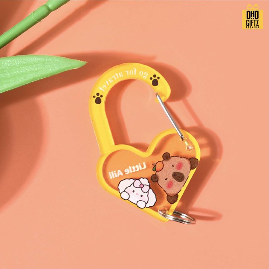 พวงกุญแจอะคริลิคแบบห่วง ผลิตได้ตามดีไซน์ ไม่จำกัดสี สกรีนโลโก้ ทำเป็นของพรีเมี่ยม ของชำร่วยได้