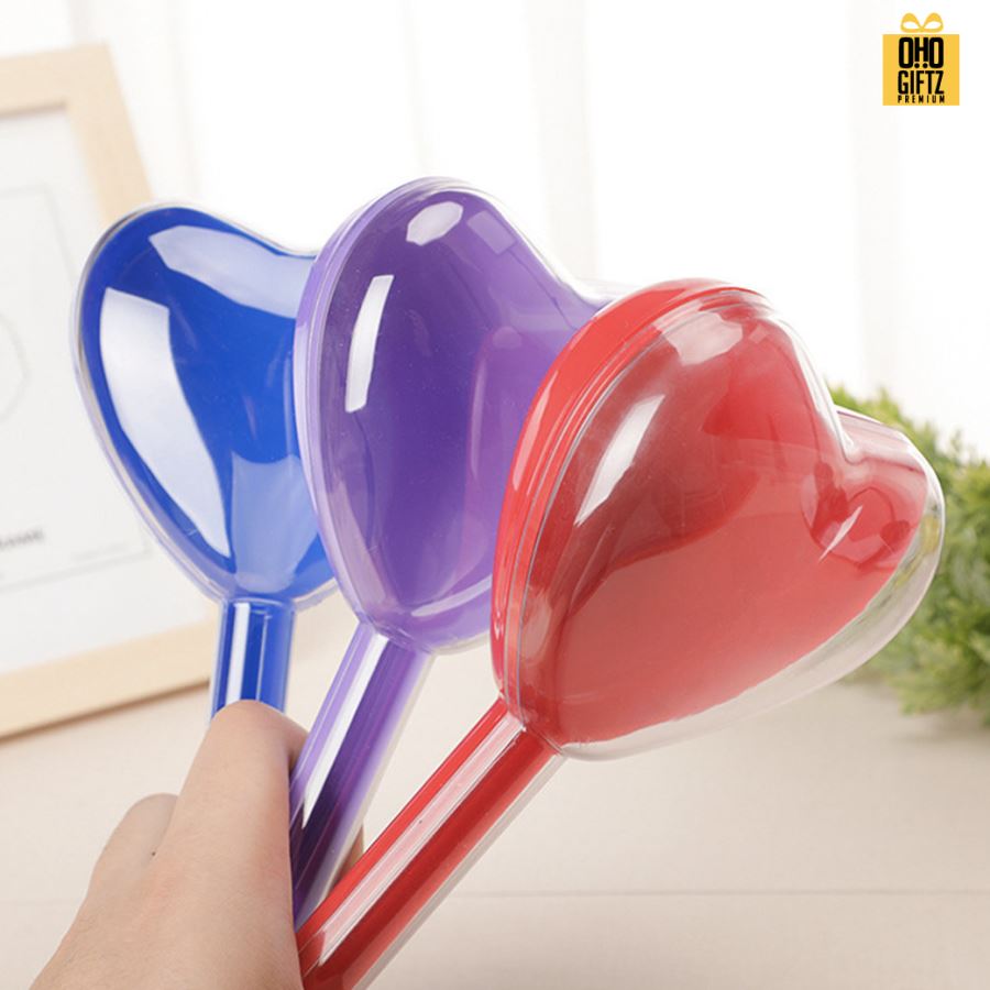 กล่องหัวใจพลาสติก ใส่ขนม สกรีนโลโก้ ทำเป็นของพรีเมี่ยมได้